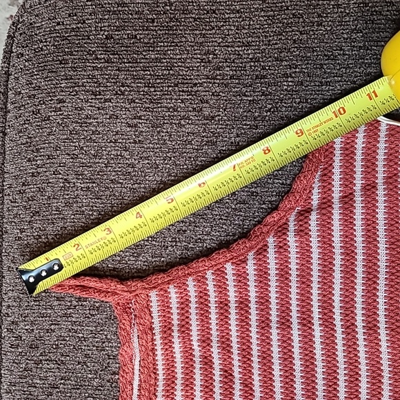 A.N.A. WOMENS PLUS SIZE "FIRE CORAL STRIPE" SUMMER TANK SIZE EXTRA LARGE XL - Picture 9 of 11